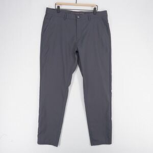 Marcus Pierce Renegade Pants Mens 36x32 Gray Tech Chino DynaKnit Performance